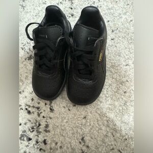 Puma Toddler Black Sneakers size 9c-Preloved